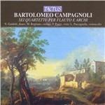 6 Quartetti per flauto e archi - CD Audio di Bartolomeo Campagnoli