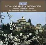 Cantate e sonate da camera - CD Audio di Giovanni Battista Bononcini