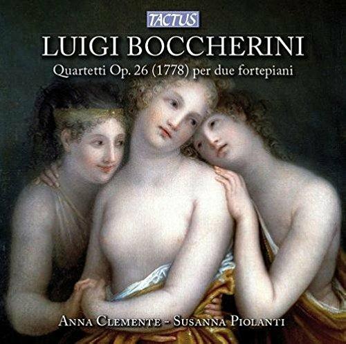 Quartetti op.26 per 2 fortepiani - CD Audio di Luigi Boccherini