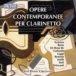 Opere contemporanee per clarinetto - CD Audio di Josè Daniel Cirigliano