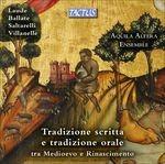 Laude, Ballate, Saltarelli & Villanelle tra Medioevo e Rinascimento