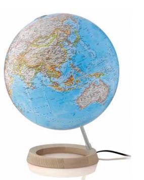 Mappamondo Luminoso Neon Classic National Geographic - 2