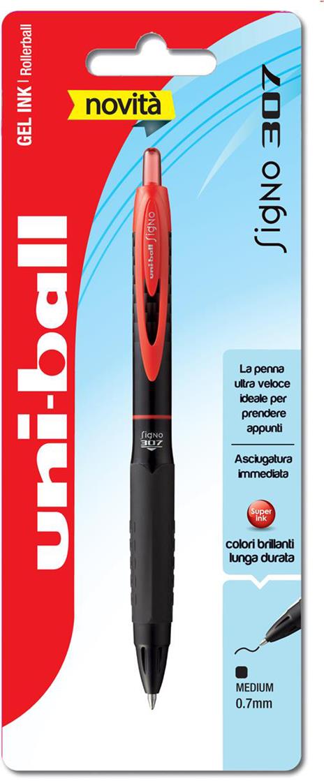 Penna Signo 307 Scatto 0,7mm. Rosso