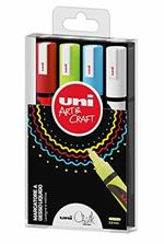 Astuccio 4 Marker Chalk Medio Assortimento 4p