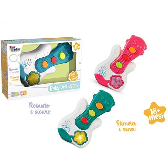 Chitarra Baby Orchestra Con Luci E Suoni Baby Zero3 Tg 27915