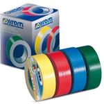 Nastro adesivo in tela Tes 702 SYROM formato 38mm x 25 m - materiale tela plastificata bianco - 1723