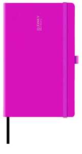 Cartoleria Agenda UNIVERSITARIA giornaliera S/D 15 mesi - COPACABANA Fucsia - 13 x 21 cm Cangini Filippi