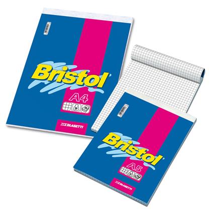 Blasetti Bristol quaderno per scrivere A4 60 fogli Multicolore