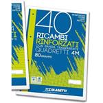 Blasetti Ricambi Rinforzati A5 80 Gr 40fg 4m