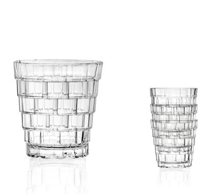 Stack Set 6 Bicchieri Acqua cl 32 Imbilabile vetro Luxion