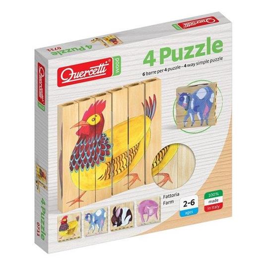 4 Puzzle fattoria