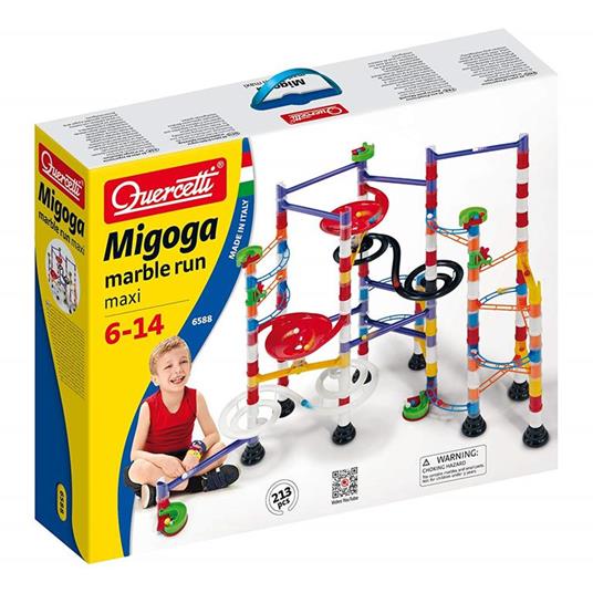 Migoga. Marble Run Maxi 224 pezzi piste per biglie - 6