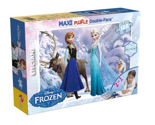Disney Puzzle Df Maxi Floor 108 Frozen Elsa And Anna - 5