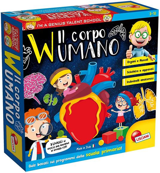 Giochi scientifici per bambini - Scopri il Corpo Umano - Acquista