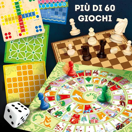 Ludoteca Giochi Riuniti Più di 60 - Lisciani 57023 ⋆ Girotondo