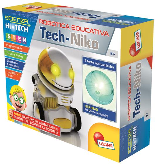 Scienza Hi Tech Tech-Niko Lamp Robot - Lisciani - Scienza Hi Tech -  Scientifici - Giocattoli | IBS