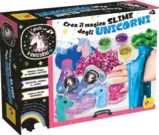 Crea I Magici Slime Degli Unicorni - Lisciani - Giochi degli Unicorni -  Pasta da modellare - Giocattoli | IBS
