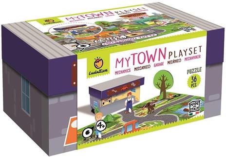 Ludattica Playset My Town Garage