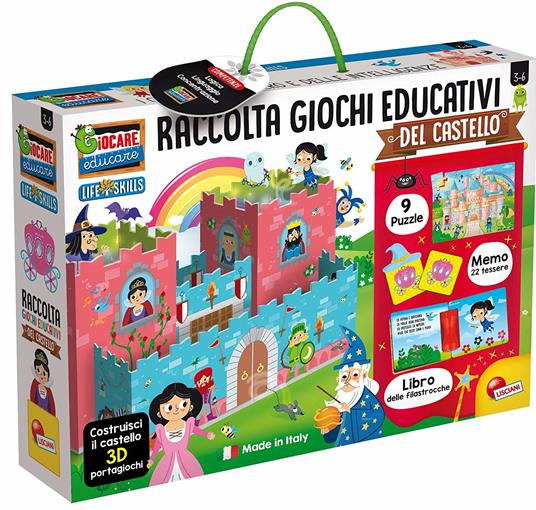 Il castello delle principesse gioca e impara kit