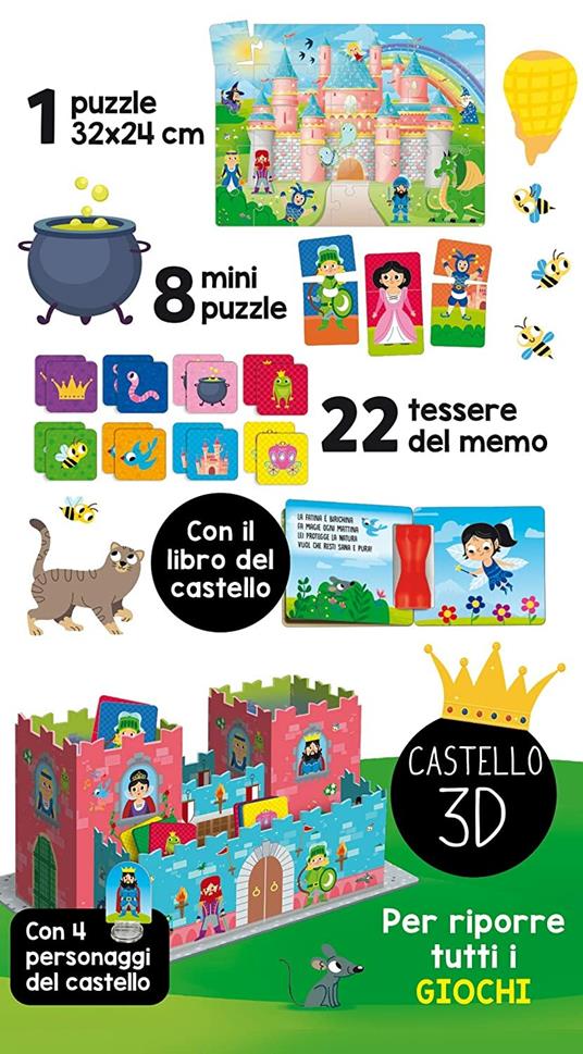 Il castello delle principesse gioca e impara kit - 2