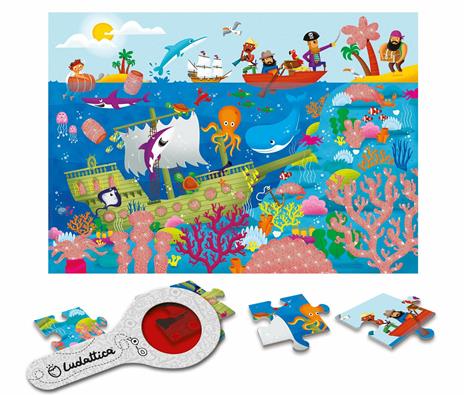 Ludattica Secret Puzzle 24 Pcs Il Mare - 2