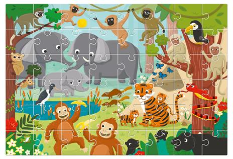 Ludattica Giant Puzzle 48 Pcs La Giungla