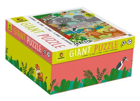 Ludattica Giant Puzzle 48 Pcs La Giungla - 2