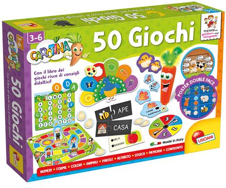 Carotina Penna Parlante 50 Giochi - 2