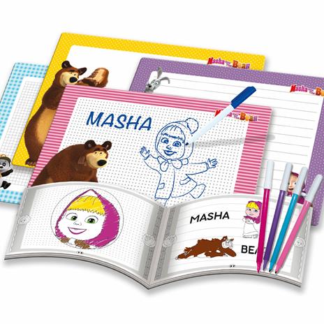 Masha e orso scuola di disegno - 2