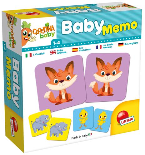 Carotina Baby Memo Cuccioli