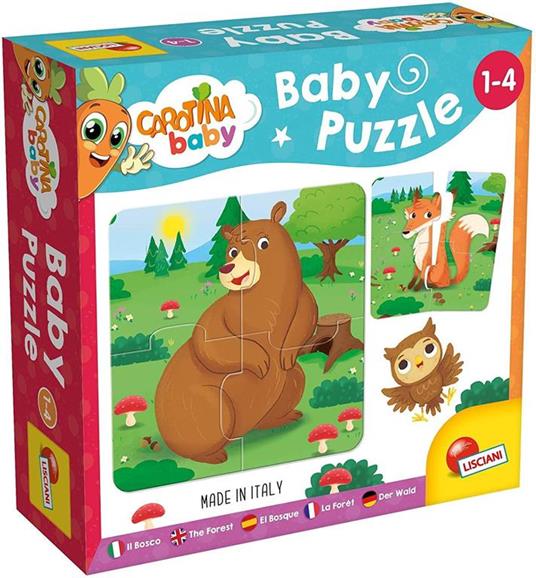 Carotina baby puzzle il bosco - 2