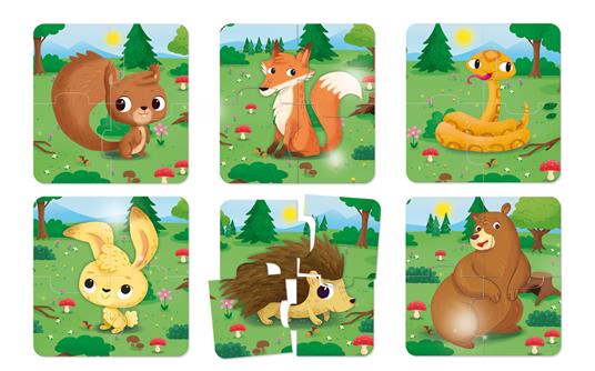 Carotina baby puzzle il bosco - 4