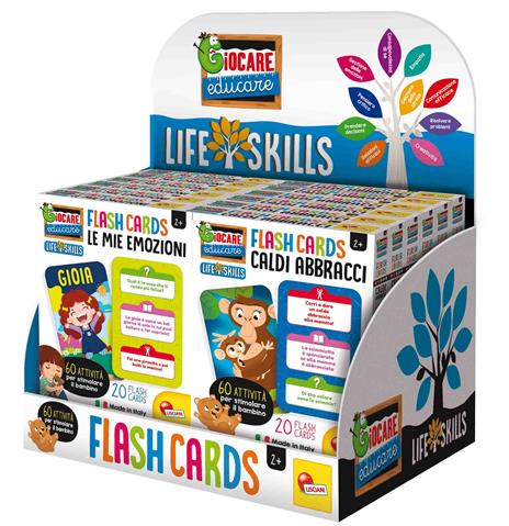 Life skills flash cards coccole assortito in display - 3