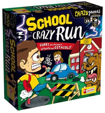 Crazy games school crazy run