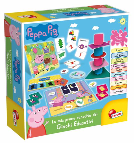 Peppa Pig Raccolta Giochi Educativi Baby