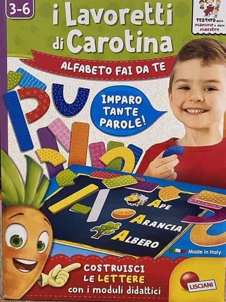 I Lavoretti di Carotina Alfabeto Fai da Te