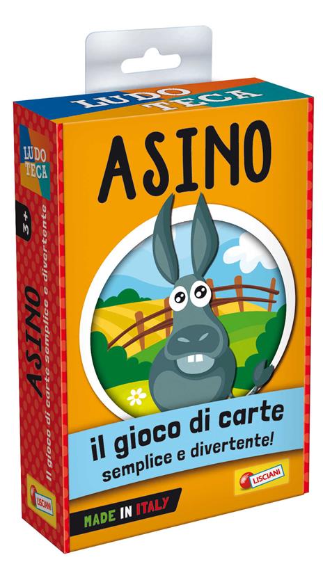 Ludoteca Le Carte Dei Bambini Asino - Lisciani - Ludoteca - Giochi di  abilità - Giocattoli