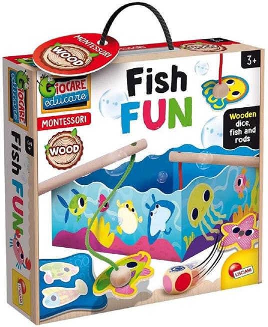 Montessori Legno Fish Fun - 3