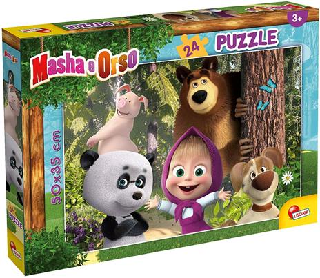 Masha Puzzle Plus 24 Tutti Insieme Impariamo! - 3