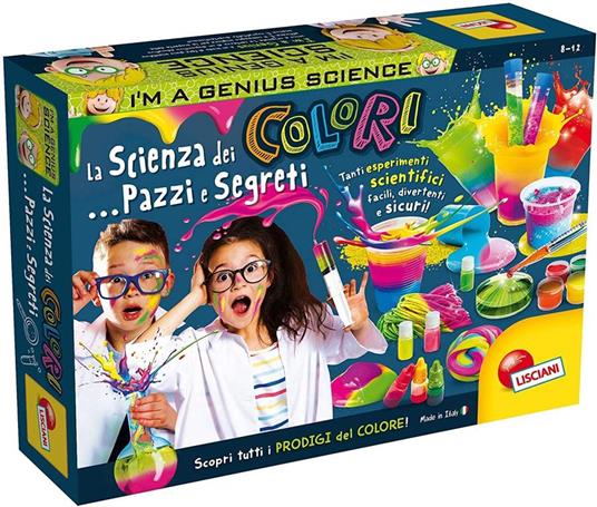 I'm a Genius Laboratorio La Scienza Dei Colori... Pazzi e Segreti -  Lisciani - Piccolo Genio - Scientifici - Giocattoli | IBS