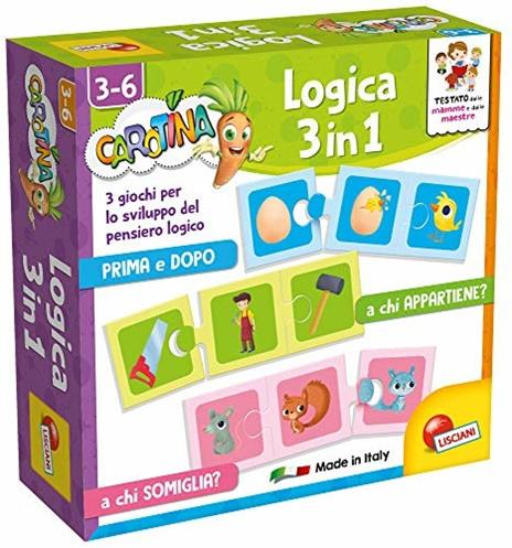 Carotina Quadrotte Logica 3 in 1