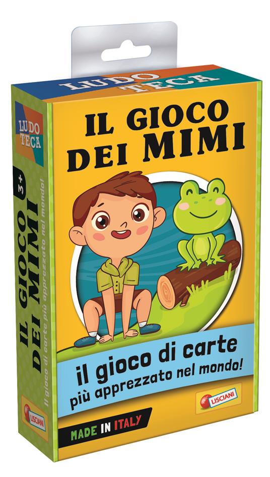 Ludoteca Le Carte Dei Bambini Il Gioco Dei Mimi - Lisciani - Ludoteca -  Lettura e scrittura - Giocattoli