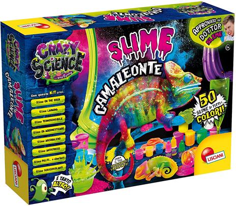 Crazy Science Dottor Slime Camaleonte Tutti Colori