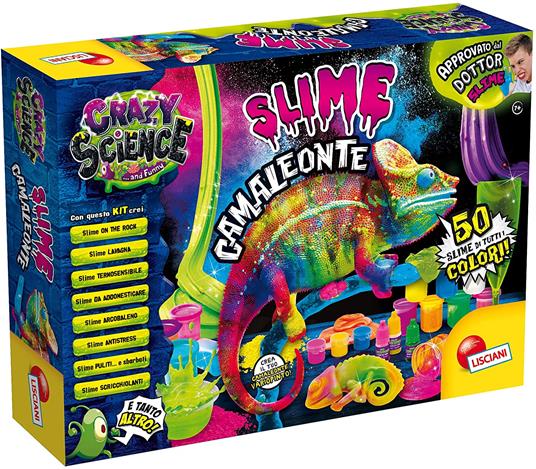 Crazy Science Dottor Slime Camaleonte Tutti Colori