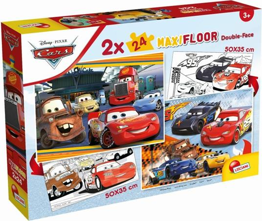 Disney Puzzle Maxifloor 2 X 24 Cars - Lisciani - Puzzle per bambini -  Puzzle per bambini - Giocattoli | IBS