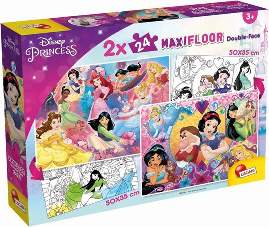 Disney Puzzle Maxifloor 2 X 24 Princess