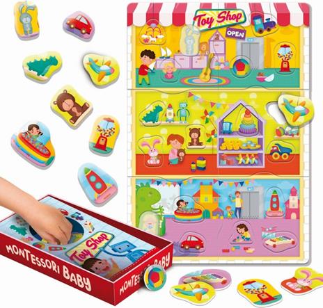 Giocattoli per bambini Montessori Toddler 1 2 3 anni regalo di compleanno  educativo gioco di bussare a tema animale gioco di martellamento da tavolo  per genitori e figli - AliExpress