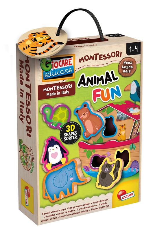 Montessori Legno Animal Fun