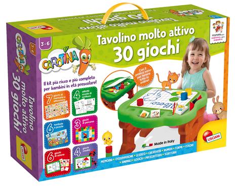 Carotina Tavolino 30 Giochi