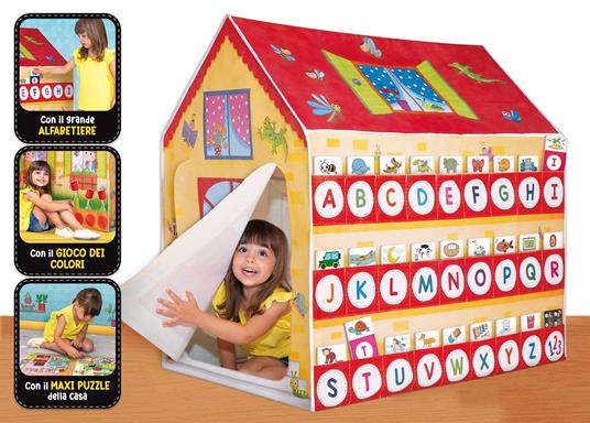 Montessori La Mia Casa Dei Giochi Educativi - Lisciani - Giocare Educare -  Lettura e scrittura - Giocattoli
